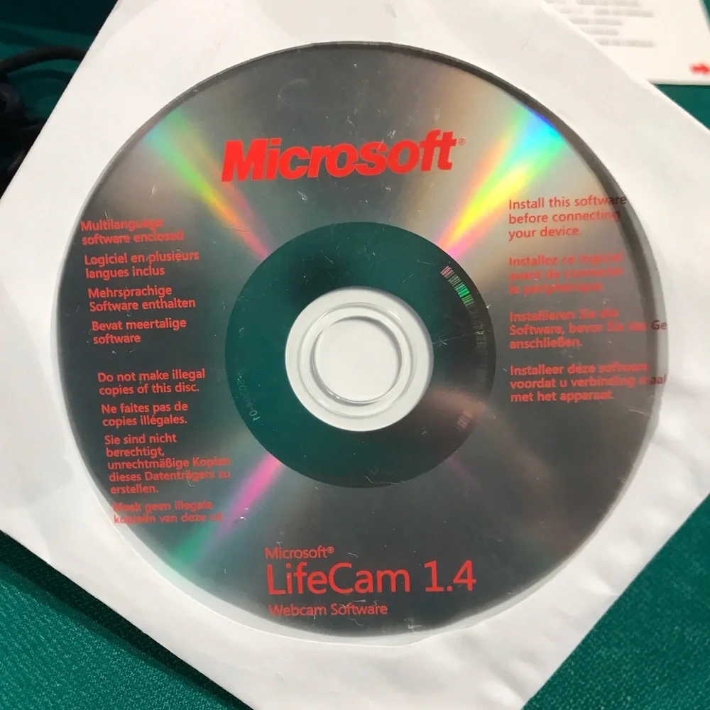 Microsoft Web Cam “Life Cam” with full instructions